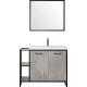 Зеркало STYLE LINE Лофт 800 бетон