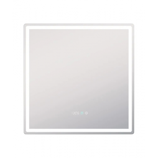 Зеркало VIGO Geometry Luxe 700 с подсветкой, антизапотеванием, часами