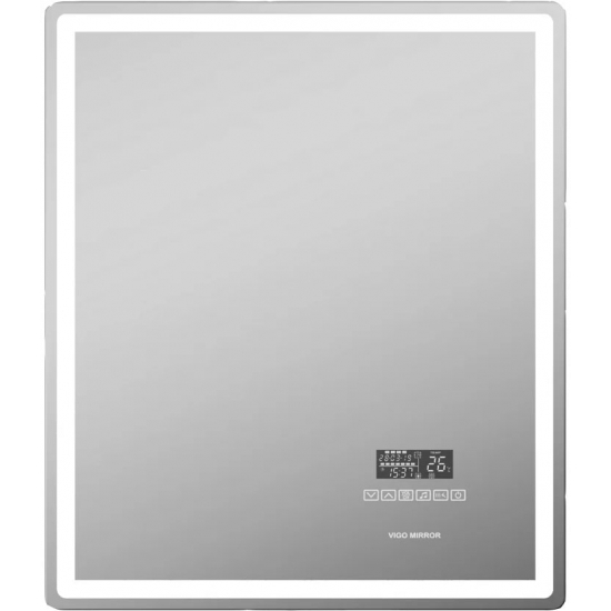 Зеркало VIGO Geometry Media 60 с подсветкой, антизапотеванием