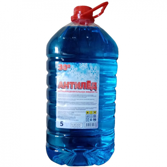 Жидкость стеклоомывающая АНТИЛЁД -25 4.3л незамерзающая
