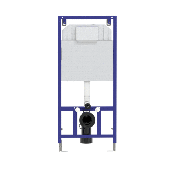 Система инсталляции для унитазов BERGES Novum 040233 + клавиша хром