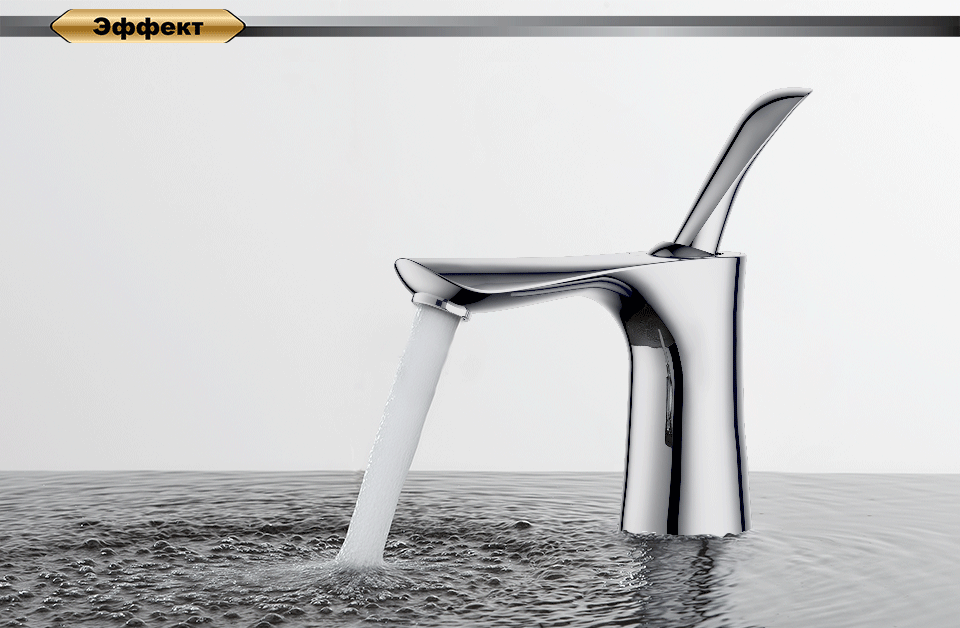 Смеситель для раковины D&K Venice.Baciano DA1032141 хром