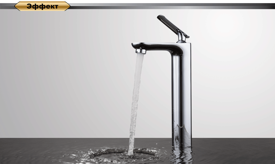 Смеситель для раковины D&K Venice.Gondola DA1022041 хром