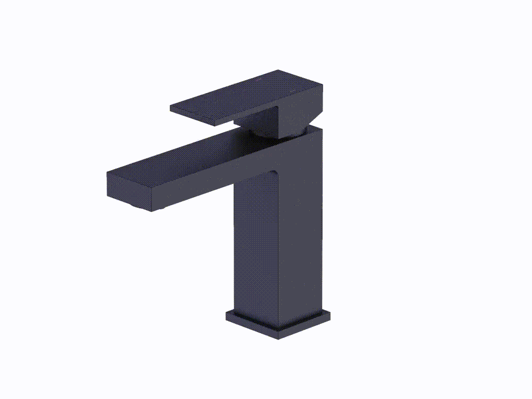 Смеситель для раковины TIMO Selene 2061/03F чёрный